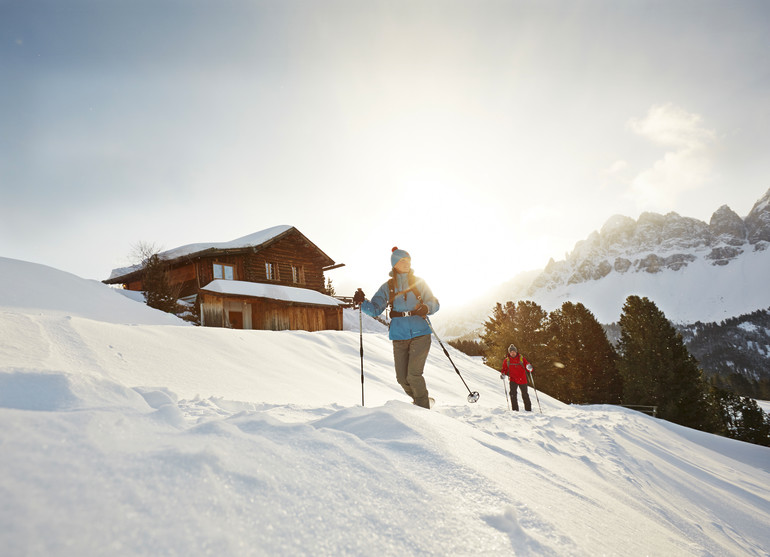 Scheeschuhwandern Boutique Hotel Schgaguler