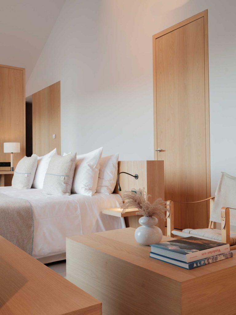 Loft Suite, Wohnraum. Schgaguler Boutique Hotel