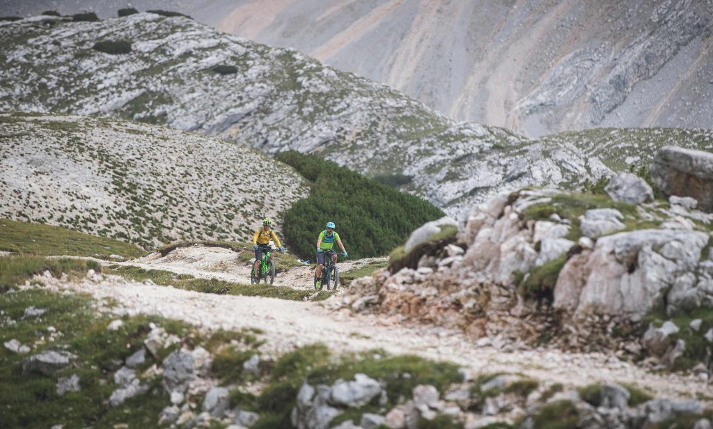 Mountain Bike Vacation in the Dolomites