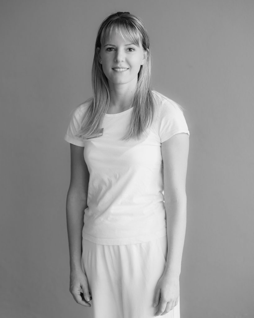 Portrait of Steffi, our head of the Schgaguler SPA